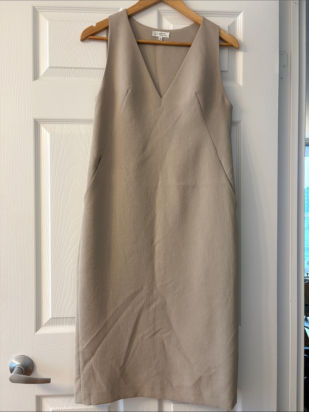 Babaton Louie V-Neck Midi Dress